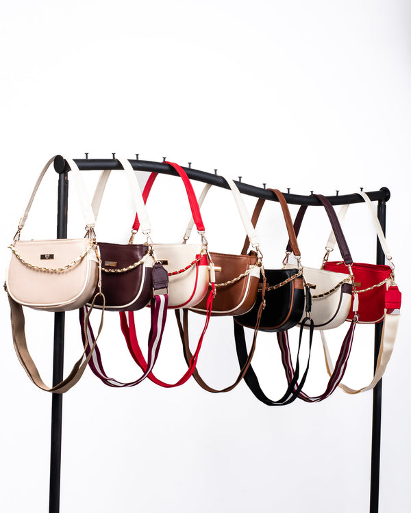 Bolso Candy  – Con cadena dorada y correa ajustable | Ylo Shoes