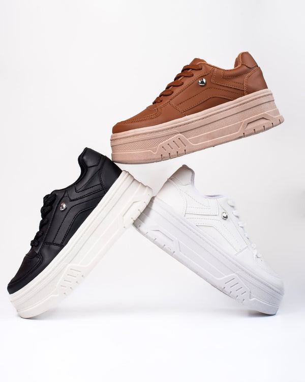 Tenis Alana – Plataforma chunky con plantilla confort | Ylo Shoes